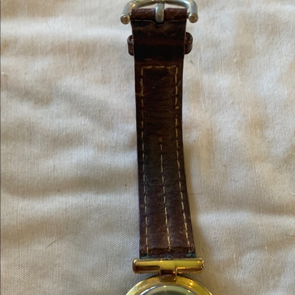 Anne Klein Women's Gold and Brown Watch. B5 - Picture 3 of 7
